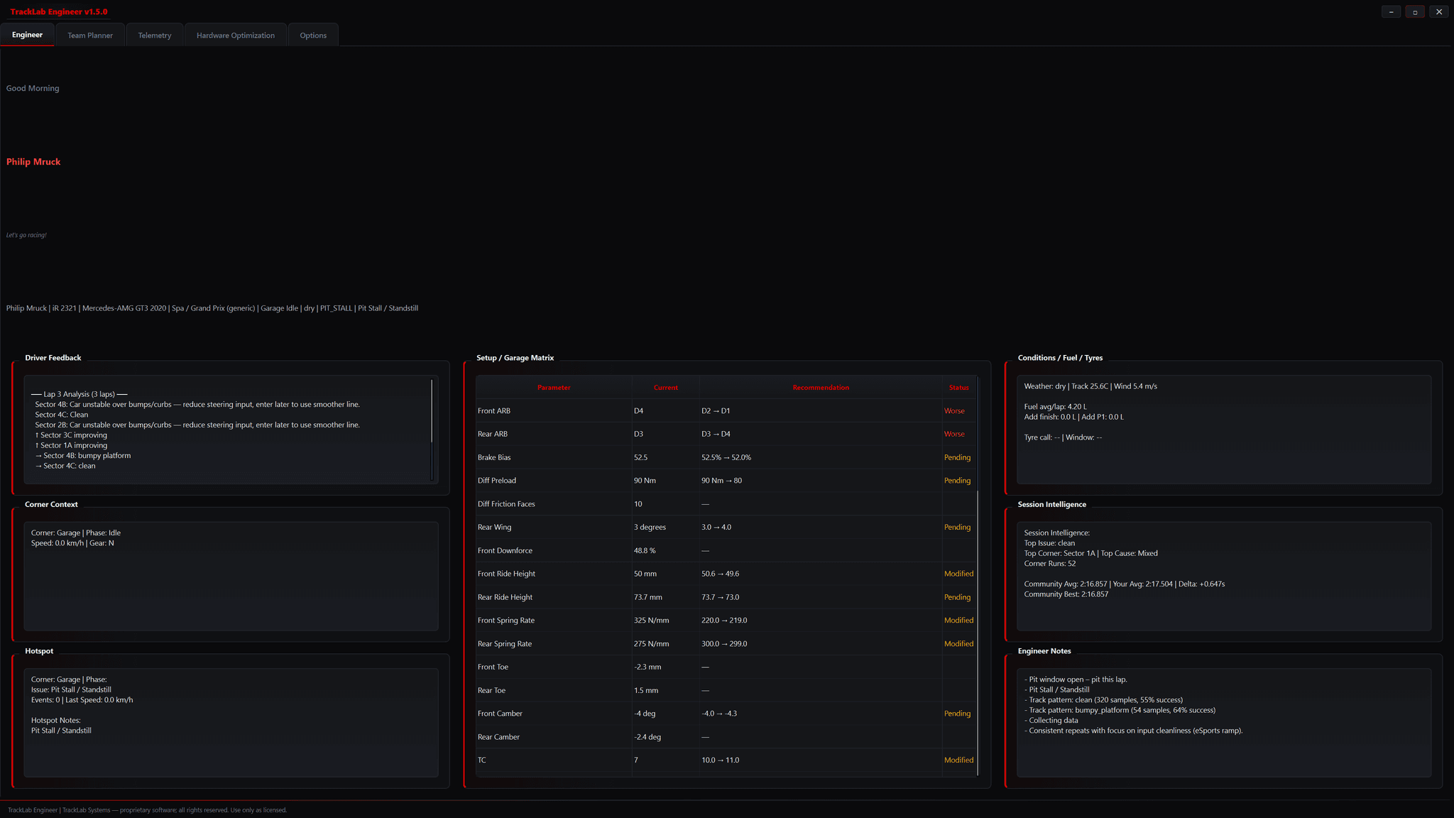 AI Setup Intelligence